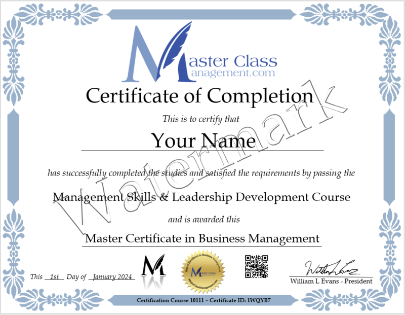 Free Online Business Management Courses with Certifcates